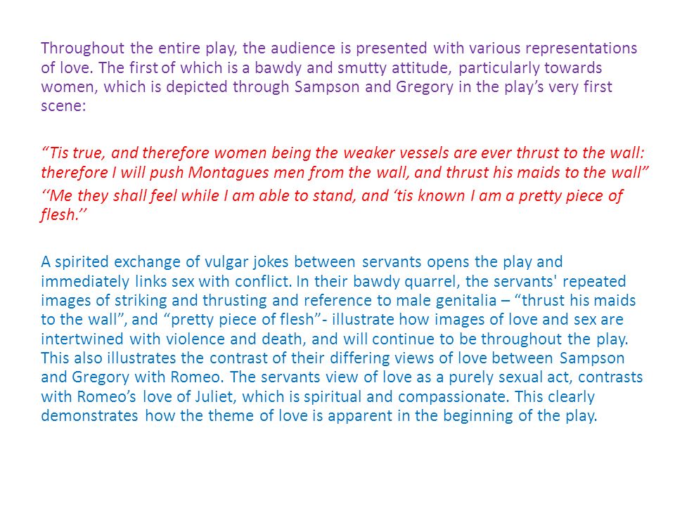 Forbidden love essay romeo juliet